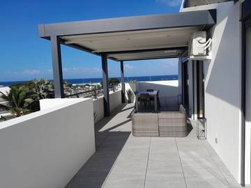 Gîte pour 4 personnes, avec terrasse et vue dans la Ravine Blanche