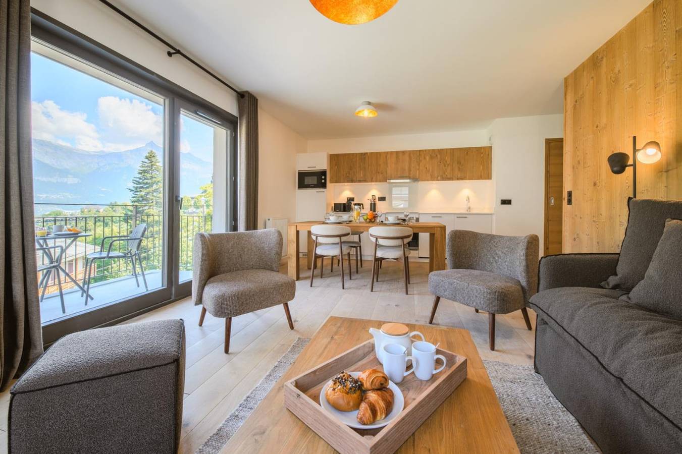 Appartement entier, Tsv Les Sources de Canopée 2p4p Mansarde in Saint-Gervais-les-Bains, Pays du Mont-Blanc