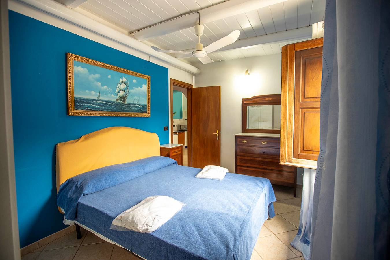 Casa vacanza per 3 persone con terrazza in Pisciotta, Cilento Coast