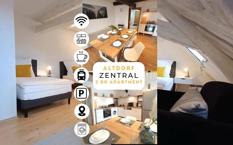 Ferienwohnung für 10 Personen, mit Terrasse und Garten sowie Ausblick in Altdorf bei Nürnberg