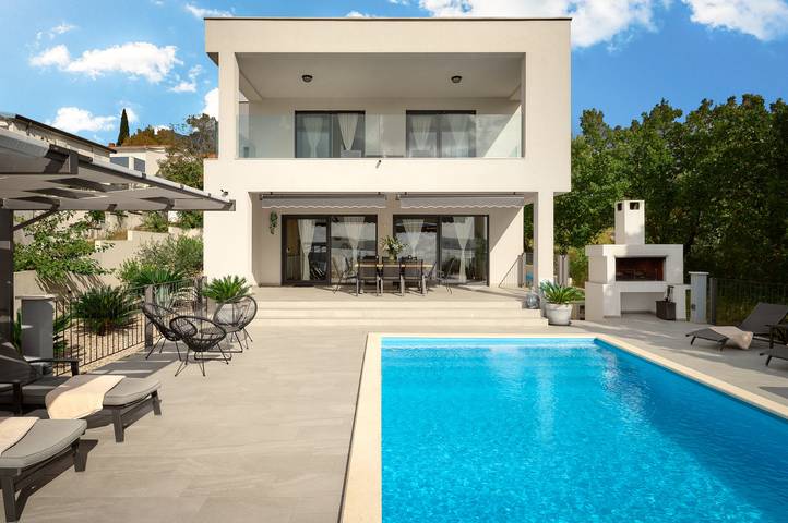 Villa für 10 Personen, mit Garten in Maslenica - 3