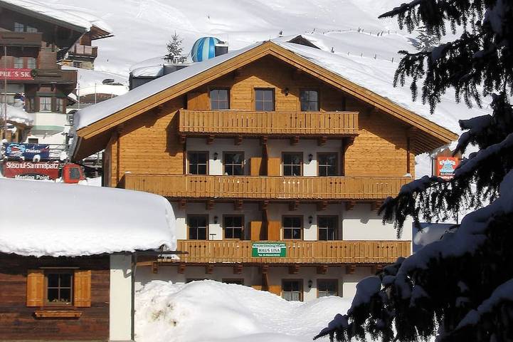 Vakantiewoning voor 6 personen, met balkon en sauna in Königsleiten
