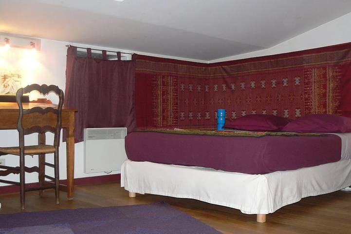 Maison d’hôte pour 3 personnes, avec Jardin