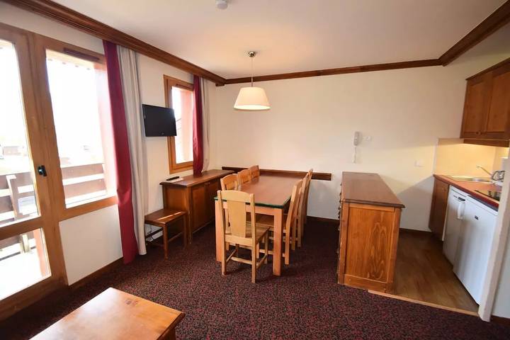 Gîte pour 6 personnes, avec vue dans Plagne Soleil - 3