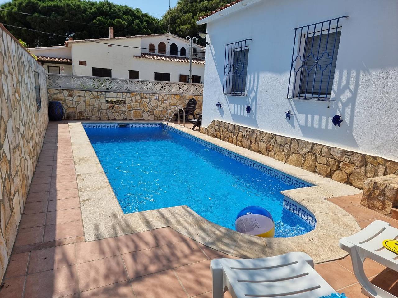 Vakantiehuis voor 8 personen met balkon/terras in L'Escala, Upper Empordà