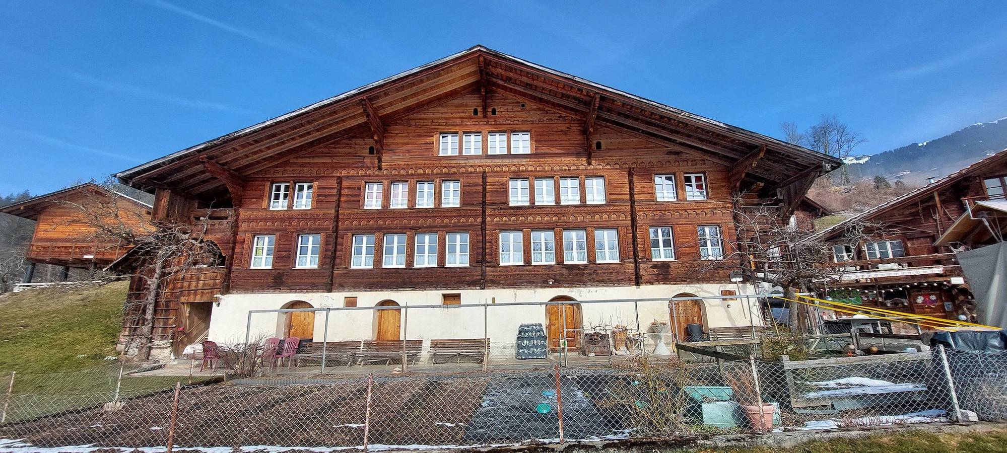 Ganze Ferienwohnung, 6.5 Zimmer Ferienwohnung Hofstatthaus in Hasliberg, Berner Oberland