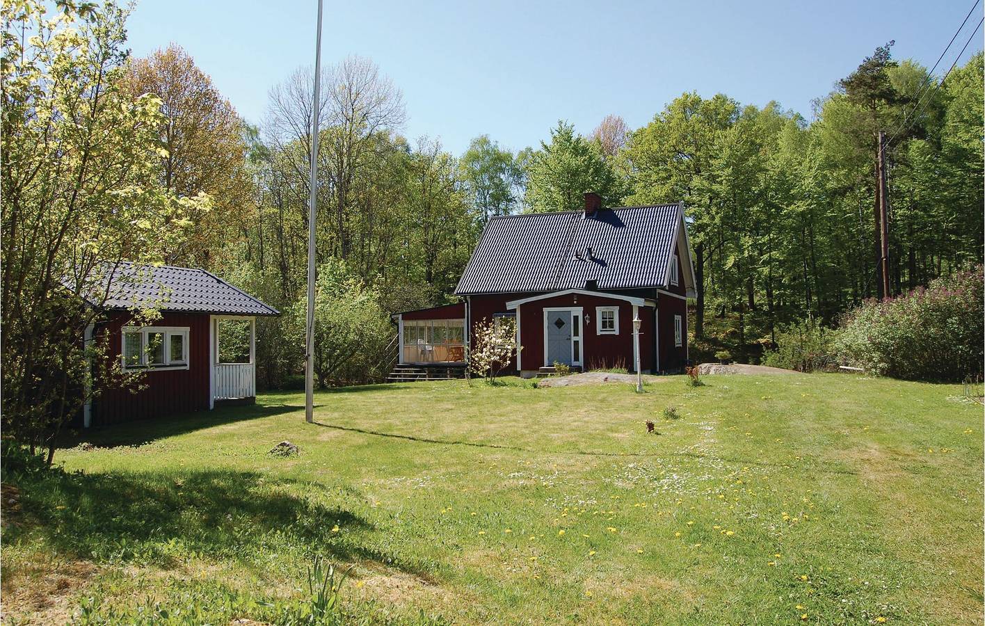 Ferienhaus für 6 Personen mit Sauna in Olofströms und Umgebung