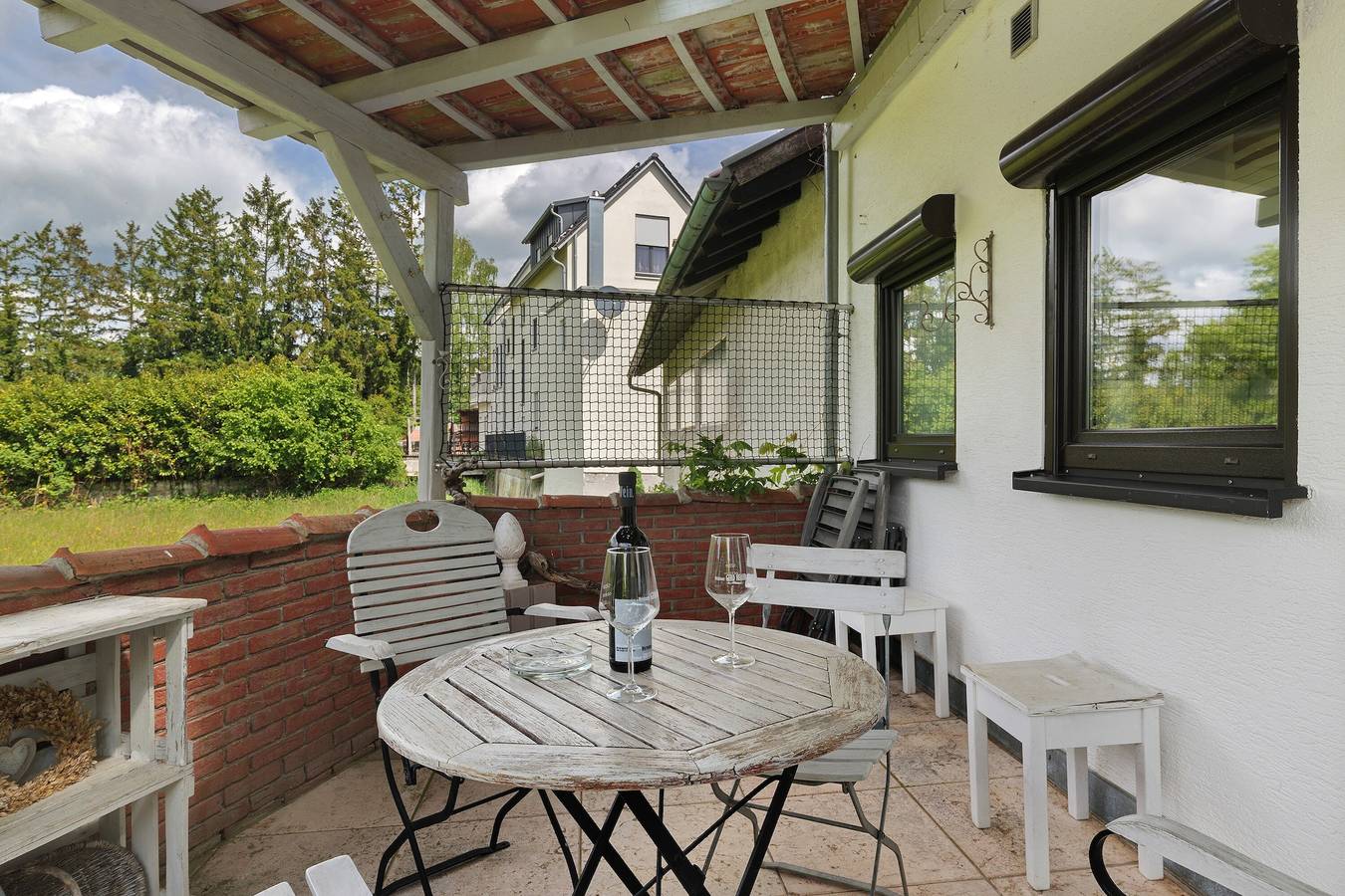Ganze Wohnung, Ferienwohnung 'Nr3' mit Gemeinschaftsterrasse, Gemeinschaftsgarten und Wi-Fi in Hohenhaslach, Sachsenheim