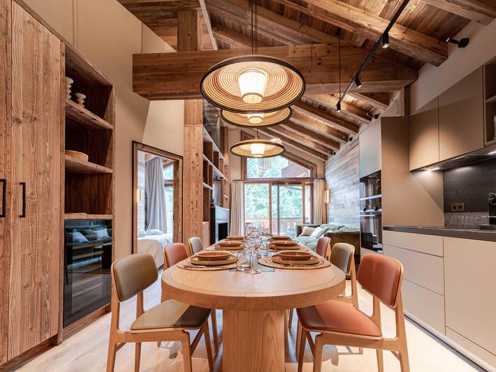 Ganze Wohnung, Modernes Apartment mit Concierge-Service und herrlichem Bergblick in Les Allues, Vanoise-Massiv