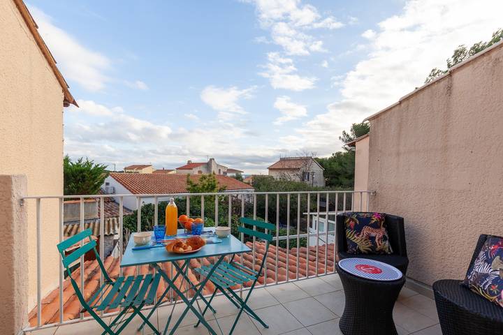 Appartement de vacances pour 2 personnes, avec balcon à Martigues