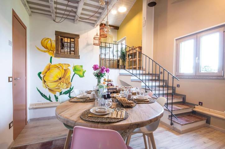 Chambre d’hôte pour 3 personnes, avec Terrasse ainsi que Jardin et Vue