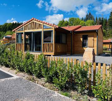 Chalet pour 4 personnes, avec jacuzzi ainsi que jardin et terrasse dans les Vosges