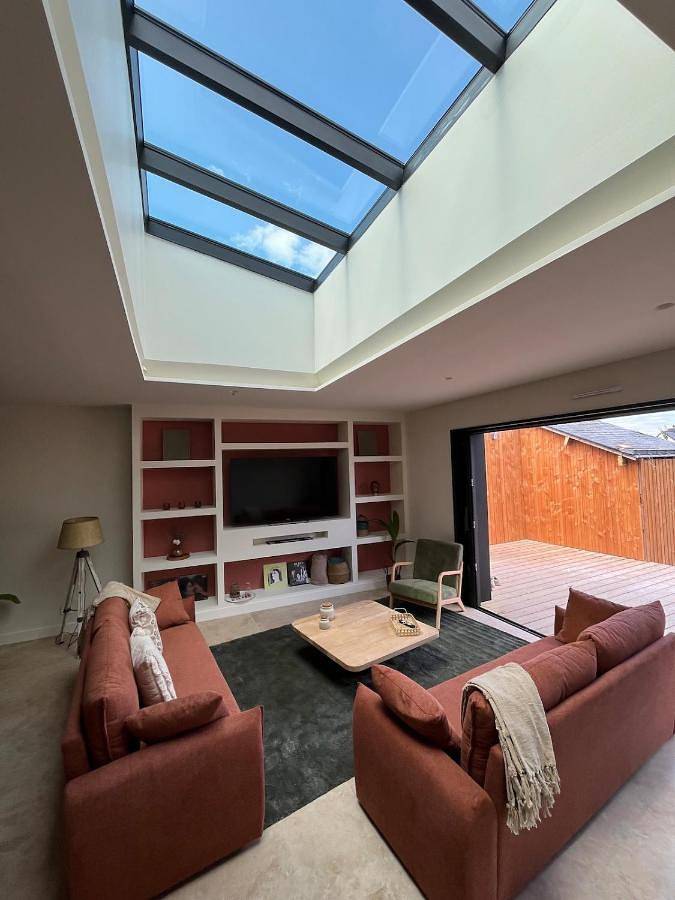 Maison de vacances pour 12 personnes, avec Terrasse et Jardin à Billiers