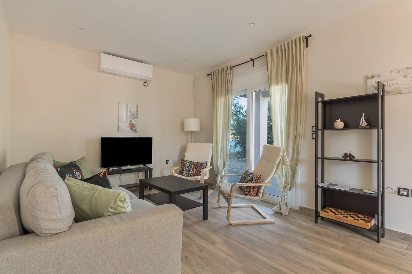 Apartamento entero, Apartamento de 2 dormitorios con vistas al mar, Wi-Fi y aire acondicionado in Cefalonia