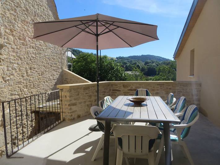Gîte pour 8 personnes, avec terrasse à Bournazel - 2