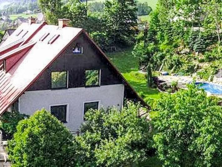 Apartament wakacyjny dla 16 osób, z sauna i ogród w Rokytnice nad Jizerou