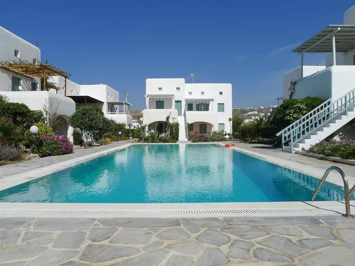 Holiday home "Mykonian Aroma" with pool in Ornos, Mykonos