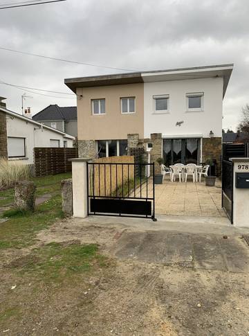 Gîte pour 7 personnes, avec terrasse et jardin, animaux acceptés à Cucq