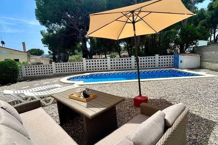 Ferienhaus für 6 Personen, mit Balkon und Garten an der Costa Brava