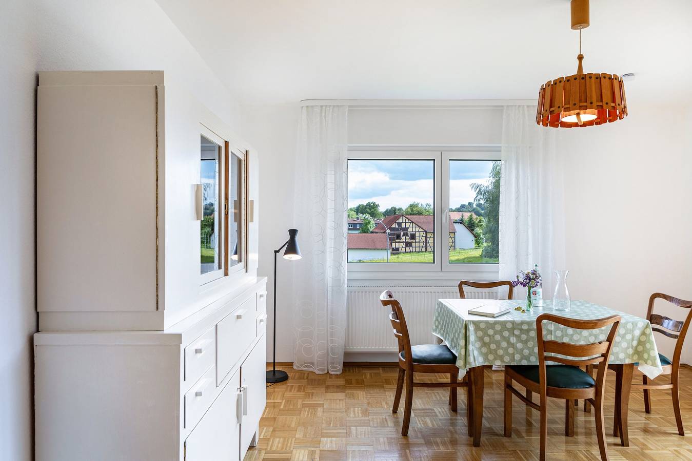 Appartement entier, Appartement 'Ferienhof Im Salzbachtal Og' avec jardin partagé et balcon in Freiensteinau, Vettéravie