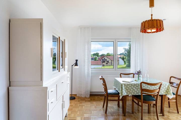 Appartement de vacances pour 4 personnes, avec Balcon et Jardin