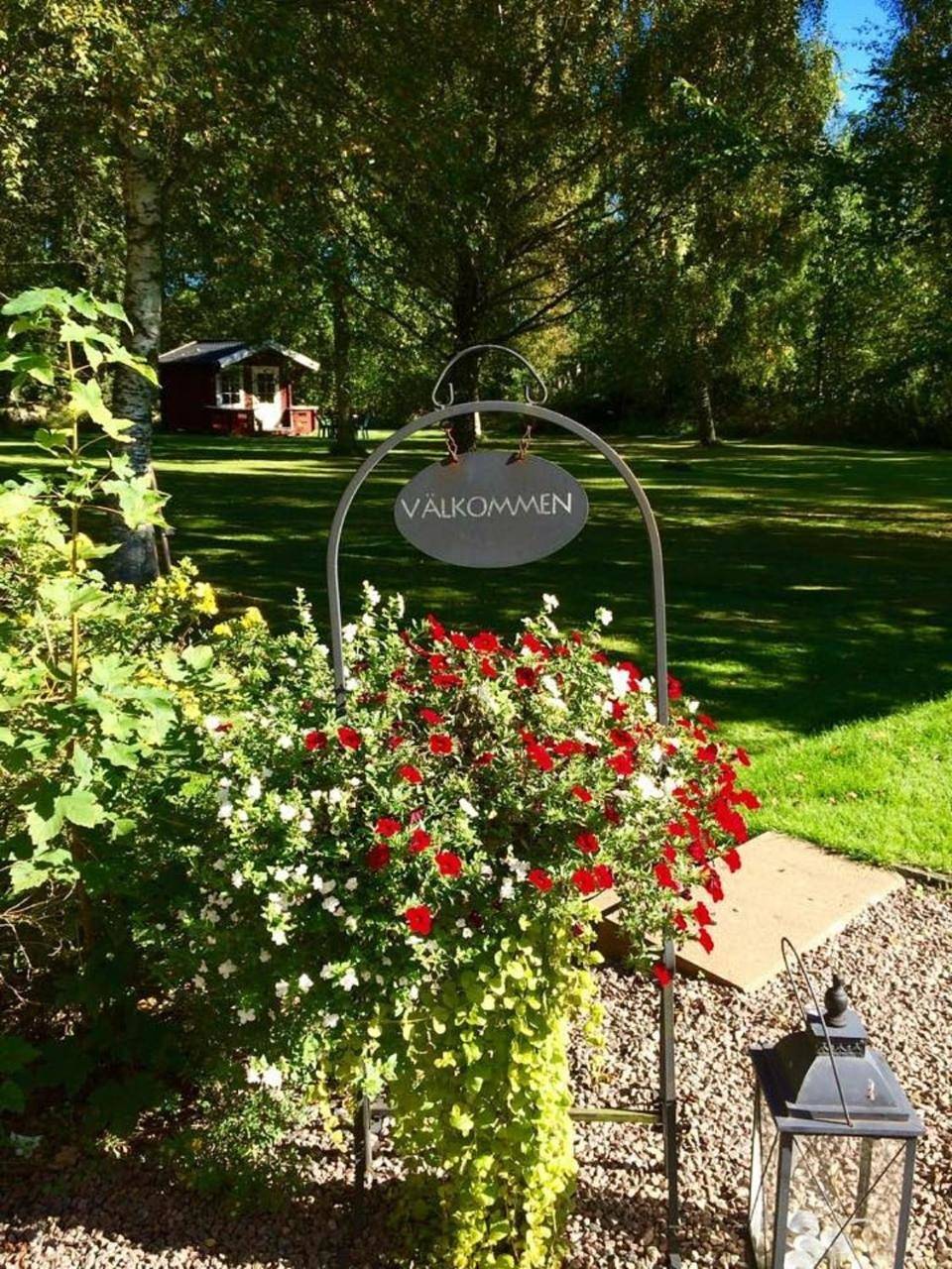 Double Room with Garden View and Shared Bathroom in Ängelholms und Umgebung