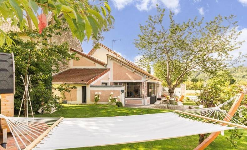 Maison d’hôte pour 2 personnes, avec Terrasse et Jardin ainsi que Sauna et Vue à Giverny