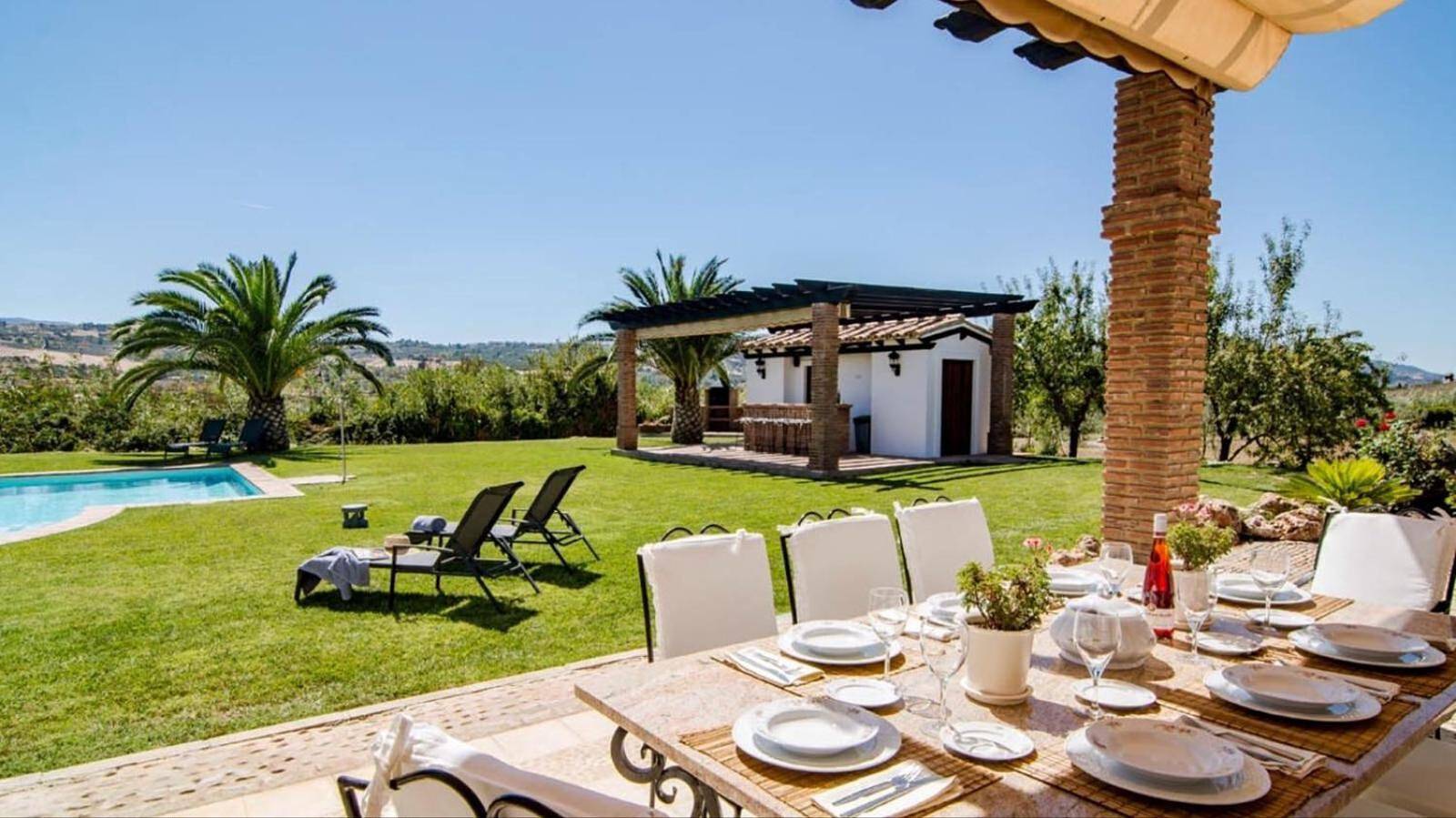 Villa 'El Arroyo Ronda' with Mountain View, Wi-Fi and Air Conditioning in Ronda, Málaga Province