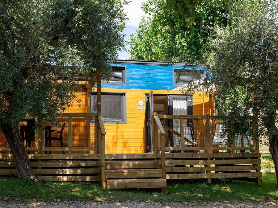 Sivinos Camping Boutique - Mobilheim 4 personen - Winziges Haus in Manerba del Garda, Gardasee-Berge