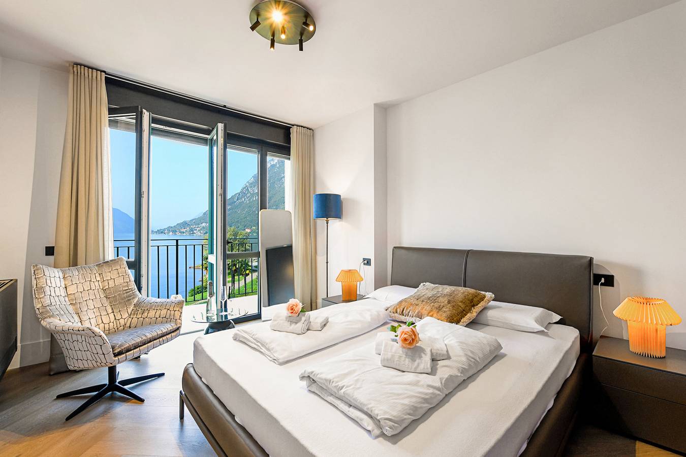 Ganze Wohnung, Ferienwohnung für 4 Personen mit Seeblick in Porlezza, Gemeinde Porlezza