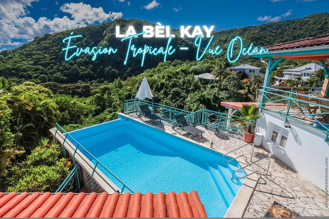 Villa La Bel Kay - Charming villa  pool   views in Le Marin, Martinica