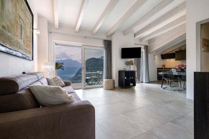 Ferienwohnung für 4 Personen, mit Seeblick und Garten in Tenno - 4