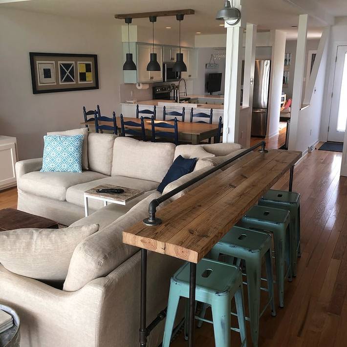 Holiday home for 10 people, with pool and hot tub as well as sauna and garden in North Shore