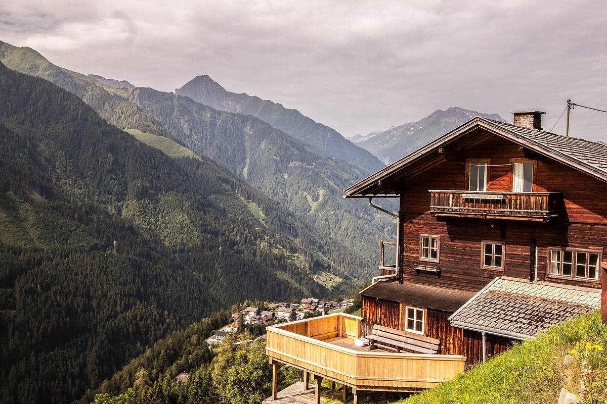 Bauernhaus Brandberg in Brandberg, Zillertaler Alpen