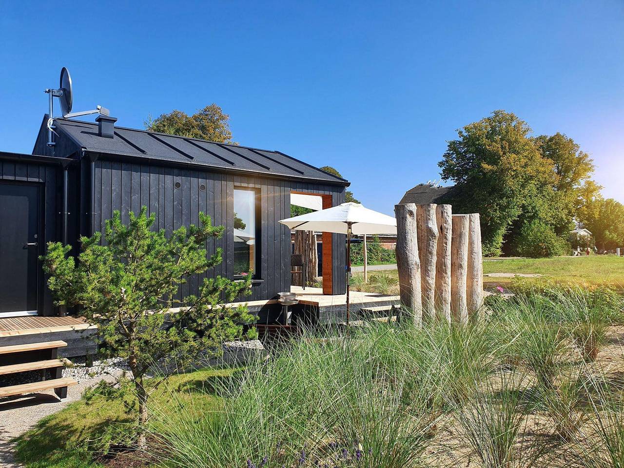 Werderchalet "Wolke 7" - Sauna, Kamin, Tiny House in Boiensdorf, Neuburg