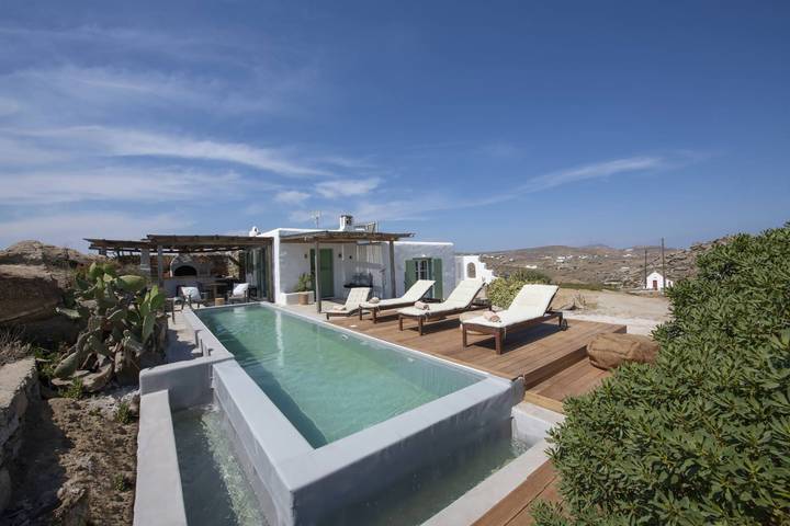 Vakantiehuis voor 6 personen met tuin in Platis Gialos, Mykonos