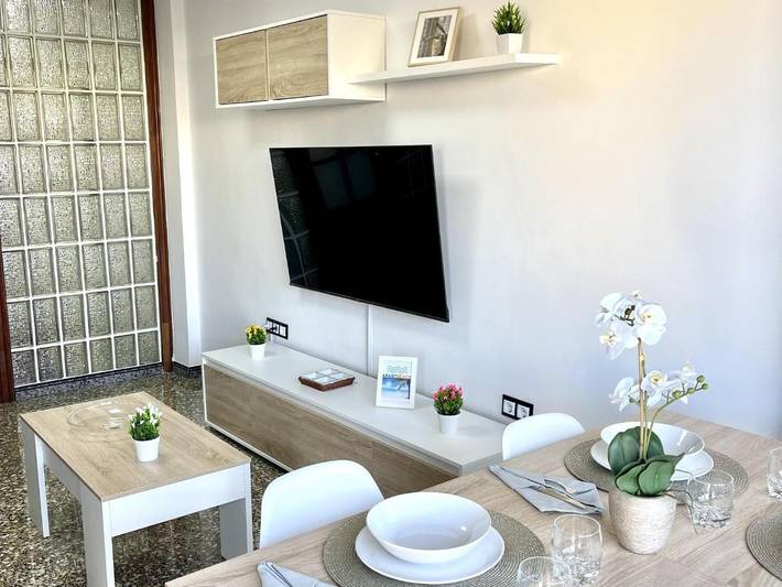 Apartamento de vacaciones para 7 personas, con terraza y vistas - 1