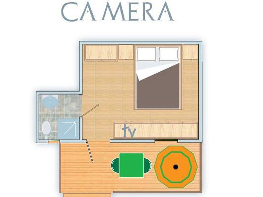 Camping Village Paestum - Mobilhome 2 personas - Cámara in Éboli, Costa tirrenica campania