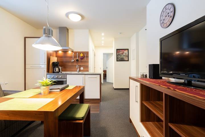 Ferienwohnung für 2 Personen, mit Garten und Sauna in Rosenthal-Bielatal