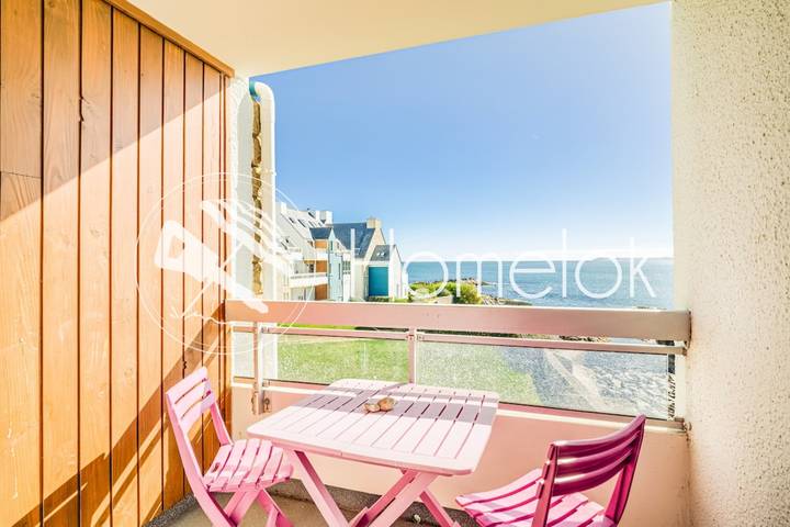 Gîte pour 4 personnes, avec balcon, adapté aux familles dans Plage du Pérello