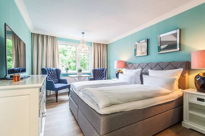 Appartement entier, Basic Quartier-Studio-Budget-Salle de bain privée in Langeoog