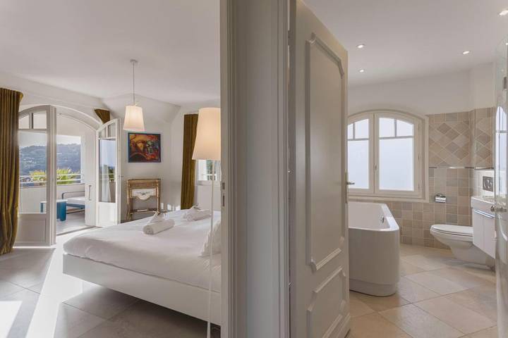 Maison d’hôte pour 2 personnes, avec terrasse et jardin ainsi que piscine et vue à Saint-Paul-de-Vence - 4