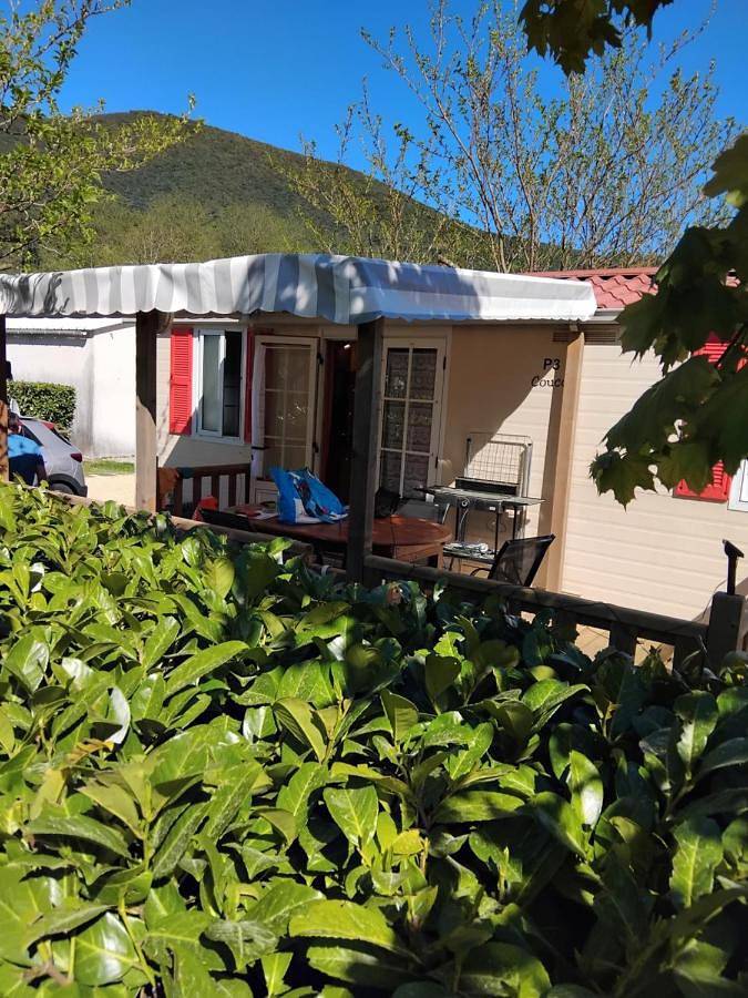 Camping pour 5 personnes, avec balcon et vue, adapté aux familles