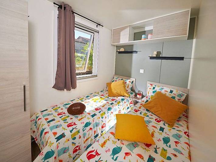 Mobil home pour 4 personnes, avec terrasse et piscine, animaux acceptés à Anduze - 3