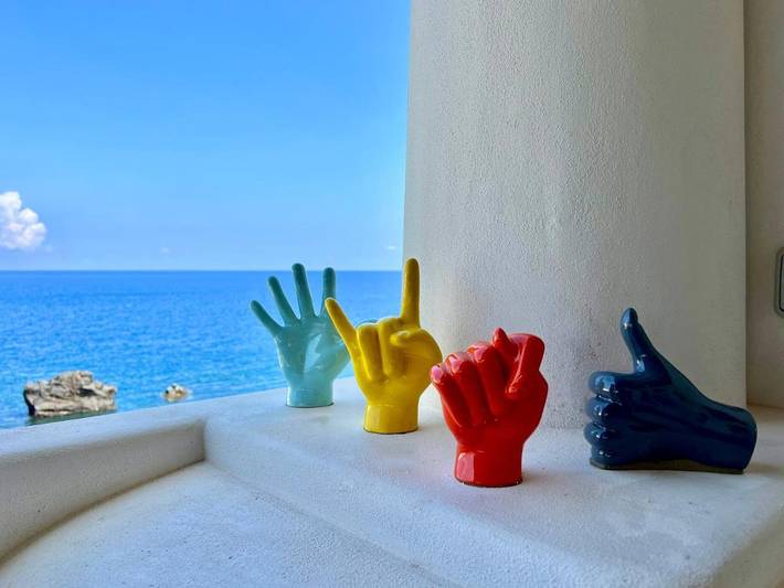 Location de vacances pour 6 personnes, avec vue et terrasse, animaux acceptés dans Stromboli - 4