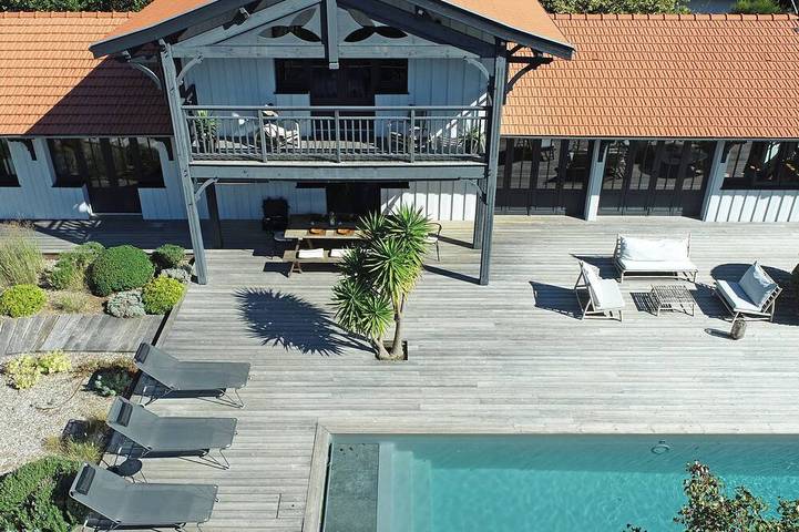 Villa pour 10 personnes, avec jardin au Cap Ferret