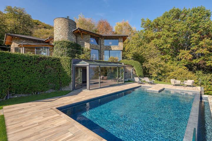 Villa für 8 Personen, mit Garten und Balkon sowie Whirlpool am Lago Maggiore - 2