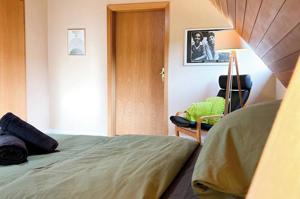 Ganze Wohnung, Geräumige Fewo Untermünkheim • bis 5 Pers./3Sz • Kocherblick & Boho-Stil in Untermünkheim, Hohenlohe