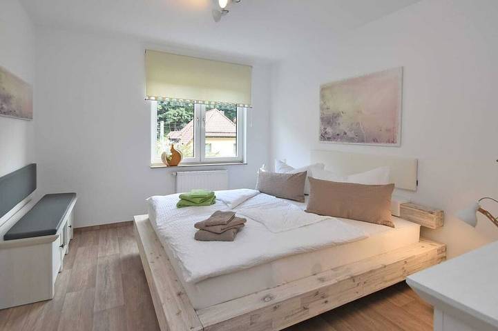 Ferienwohnung für 4 Personen, mit Terrasse und Garten sowie Sauna in Schleusegrund - 2