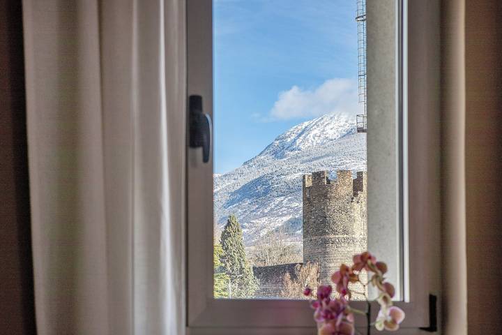 Hel enrumslägenhet, Studio Apartment 'Alpen Pila Residence - 1' with Mountain View, Wi-Fi and Air Conditioning in Aosta, Valaisalperna